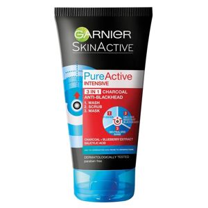Garnier Mitesszerek elleni krém Pure Active (Intensive Charcoal Anti-Blackhead) 150 ml