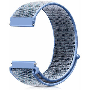 4wrist Nylon loop szíj Samsung Galaxy Watch-hoz -  Blue 22 mm
