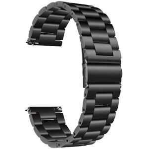 4wrist Acél óraszíj Samsung Galaxy Watch-hoz  Black 22 mm