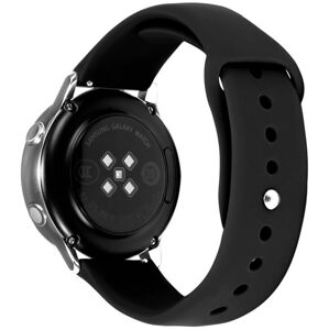 4wrist Szilikon szíj Samsung Galaxy Watch-hoz - Black 20 mm