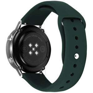 4wrist Szilikon szíj Samsung Galaxy Watch-hoz - Dark Green 20 mm