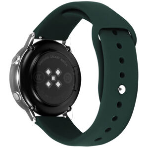 4wrist Szilikon szíj Samsung Galaxy Watch-hoz - Dark Green 22 mm