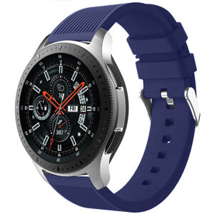4wrist Szilikon szíj Samsung Galaxy Watch-hoz -  Midnight Blue 22 mm