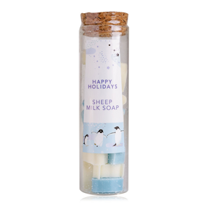 Accentra Mini szappan juhtejjel Happy Holidays (Sheep Milk Soap) 35 g