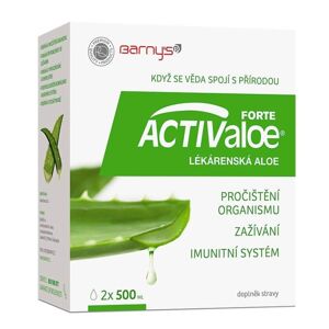 Barny´s ACTIV aloé vera gyógyszerészeti dupla csomagolás 2 x 500 ml
