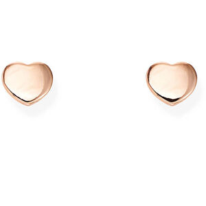 Amen Minimalista szív alakú bronz fülbevaló Elegance ORCUR