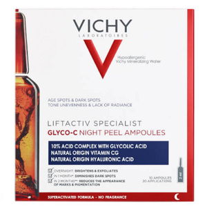 Vichy Ampullák pigment foltok ellen  Liftactiv Specialist Glyco-C (Night Peel Ampoules) 10 x 2 ml