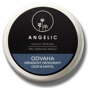 Angelic Bátorság - organikus dezodor cédrus és szantálfa 50 ml