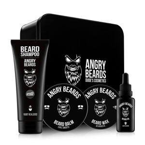 Angry Beards Szakáll- és hajápoló ajándék készlet Saloon