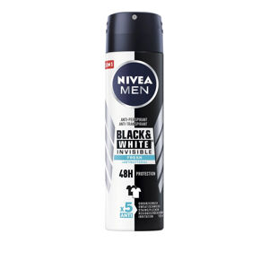 Nivea Izzadásgátló spray For Black & White Fresh Men (Anti-Perspirant For Men) 150 ml