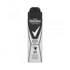 Rexona Izzadásgátló spray-Men Motionsense Invisible Black White 150 ml +