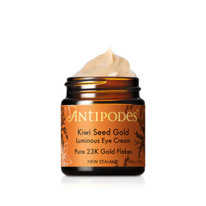 Antipodes Bőrvilágosító szemkörnyékápoló krém Kiwi Seed Gold (Luminous Eye Cream) 30 ml