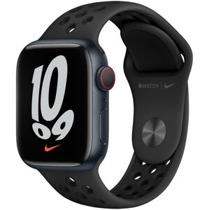 Apple Apple Watch Series Nike 7 GPS 41mm Midnight Anthracite, Black Nike Sport Band
