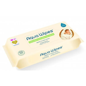 Aqua Wipes ÖKO baba nedves törlőkendők, 64 db