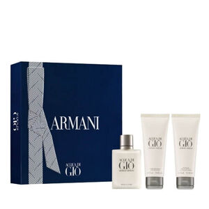 Armani Acqua Di Gio Pour Homme - EDT 50 ml + tusfürdő 75 ml + borotválkozás utáni balzsam 75 ml