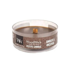 WoodWick Illatgyertya fa kanóccal  Amber & Incense 31 g