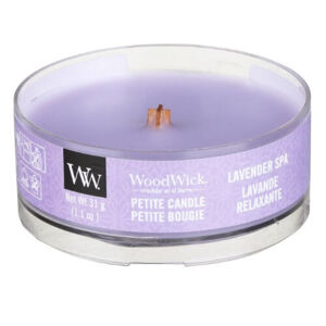 WoodWick Illatgyertya fa kanóccal Lavender Spa 31 g