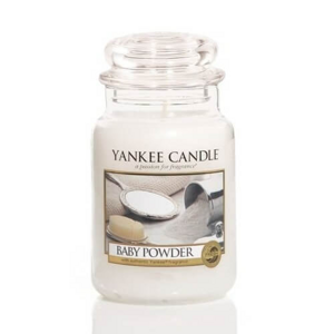 Yankee Candle Illatgyertya Candle Classic  Baby Powder 623 g - nagy