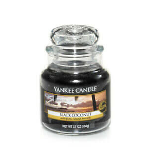 Yankee Candle Illatgyertya Classic Black Coconut 104 g - kicsi