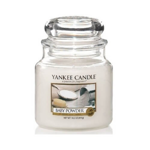 Yankee Candle Illatgyertya  Classic Baby Powder 411 g - közepes