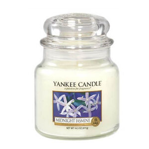 Yankee Candle Illatgyertya Midnight Jasmine 411 g - közepes