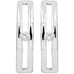 Art Diamond Ezüst gyémánt fülbevalók gyémántokkal DAGUP1249S