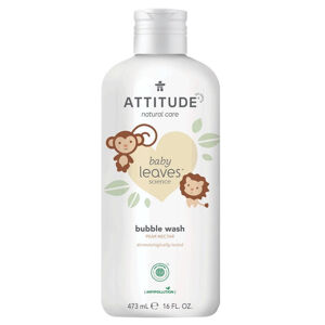 Attitude Baby Leaves körtelé illattal 473 ml - ÚJ fürdőhab gyermekeknek