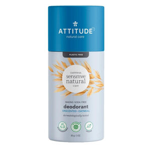 Attitude Természetes illatmentes szilárd dezodor - érzékeny és atópiás bőrre 85 g