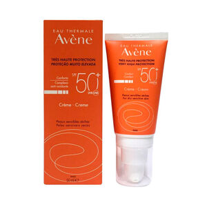 Avéne Védő arckrém száraz és érzékeny bőrre SPF 50+ (Very High Protection Cream) 50 ml