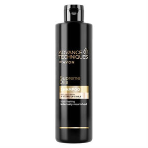 Avon Intenzív tápláló kettős spray luxusolajokkal minden hajtípusra  Advanced Techniques Supreme Oils (Shampoo) 400 ml