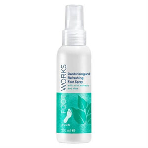 Avon Frissítő láb spray mentával és aloé verával  (Deodorising and Refreshing Foot Spray) 100 ml