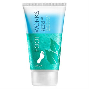 Avon Foot Works (Reviving Foot & Leg Gel) 150 ml láb- és talpstimuláló gél mentaolajjal