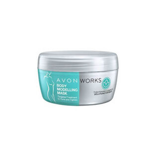 Avon Works (Body Modelling Mask) 200 ml feszesítőmaszk a problémás területekre