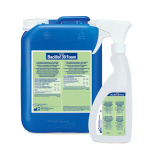 Bacillol Bacillol 30 Foam Felületek fertőtlenítése 750 ml-es flakon habosítóval