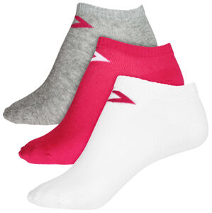 Converse 3 PACK - női zokni Pink/White/Lt Grey 39-42