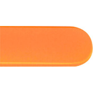 Blažek Színes üveg körömreszelő 14 cm narancssárga