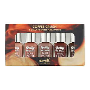 Barry M Körömlakk készlet Coffee Crush 5 x 10 ml