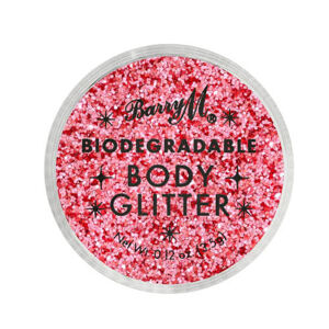 Barry M Csillámpor testre  Biodegradable Body Glitter árnyalat Ablaze 3,5 ml