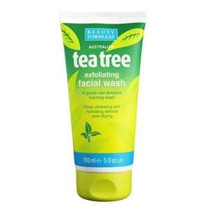 Beauty Formulas Hámlasztó tisztító gélTea Tree(Exfoliating Facial Wash) 150 ml