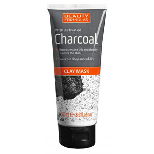 Beauty Formulas Maszka aktívszénnel  Charcoal (Clay Mask) 100 ml
