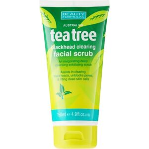 Beauty Formulas BőrradírTea Tree(Blackhead Clearing Facial Scrub) 150 ml