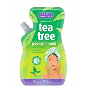 Beauty Formulas Lehúzható maszk  Tea Tree (Peel-off Mask) 50 ml