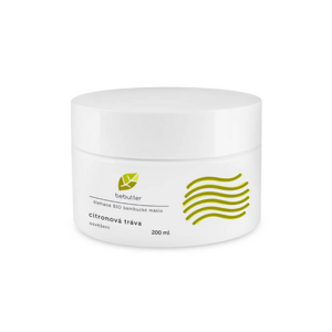 Bebutter Bebutter Šlehané Bio bambucké máslo CITRONOVÁ TRÁVA 200 ml CPK bio