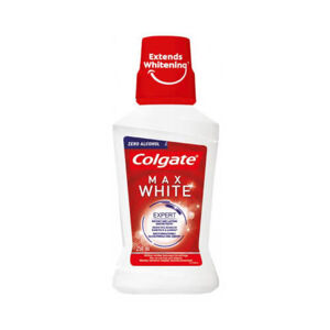 Colgate Fehérítő szájvíz alkohol nélkül Max White Expert 500 ml 250 ml