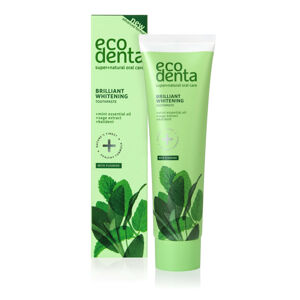 Ecodenta Fehérítő fogkrém mentaolaj és zsálya kivonattal, kalident kalciummal (Whitening Toothpaste) 100 ml