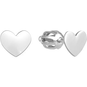 Beneto Ezüst szív fülbevalók AGUP1492S