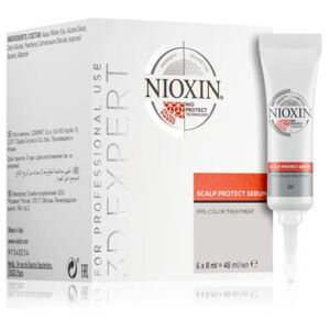 Nioxin Öblítést nem igénylő bőrvédő szérum 3D Expert (Scalp Protect Serum) 6 x 8 ml