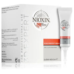 Nioxin Öblítést nem igénylő bőrvédő szérum 3D Expert (Scalp Protect Serum) 6 x 8 ml
