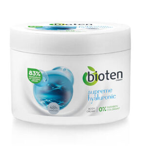 bioten Hidratáló testápoló krém száraz bőrre  Supreme Hyaluronic (Body Cream) 250 ml