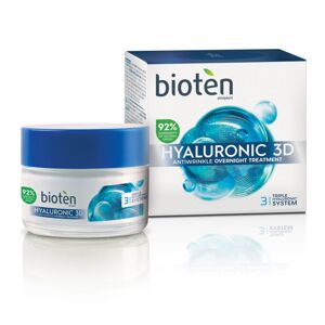 bioten Éjszakai ránctalanító krém Hyaluronic 3D (Antiwrinkle Overnight Treatment) 50 ml